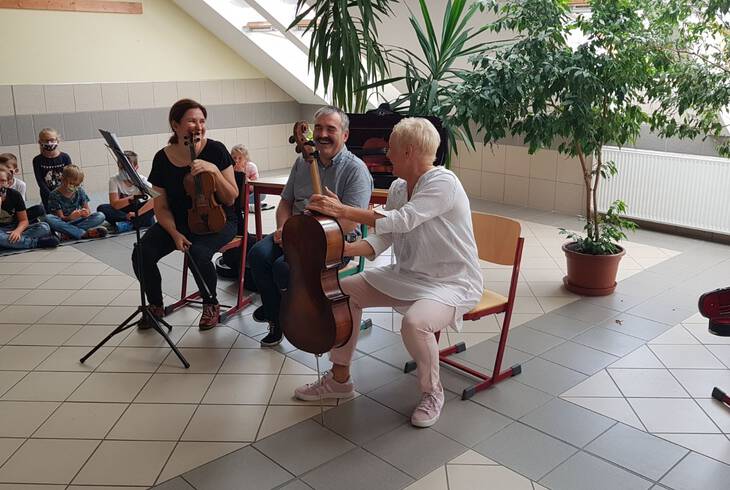 Zeneiskolai bemutat koncert