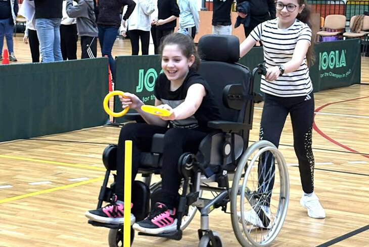 A Szivárvány EGYMI Parasport Napján jártunk A Szivárvány EGYMI Parasport Napján jártunk